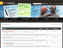 Tablet Screenshot of forum.fotografuj.pl
